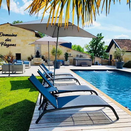 Domaine Des Hugons בית נופש Prignac-et-Marcamps